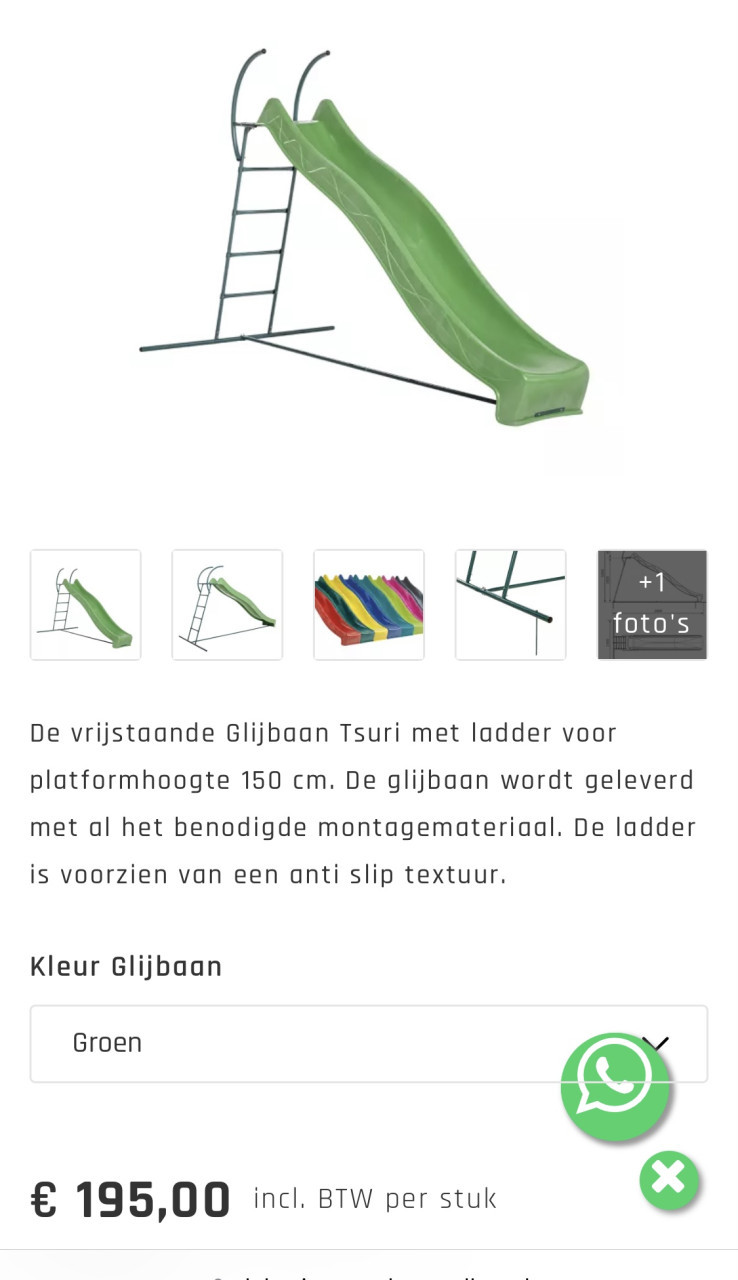 Grote glijbaan