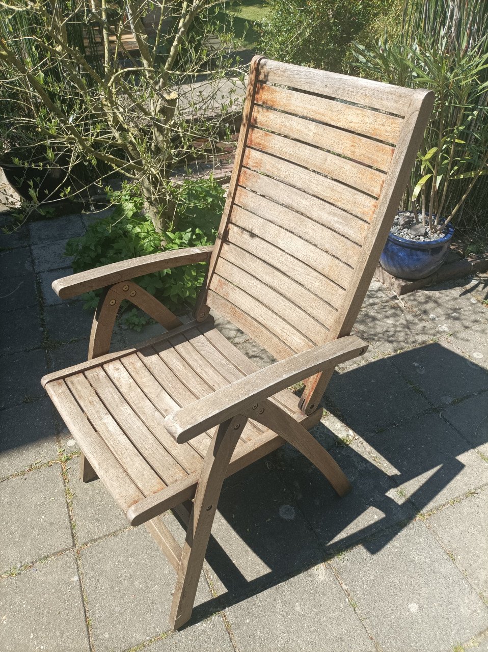 Teak stoelen