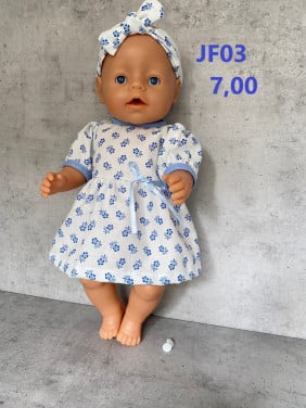 Poppenkleertjes baby born. Set. Opbrengst KiKa.