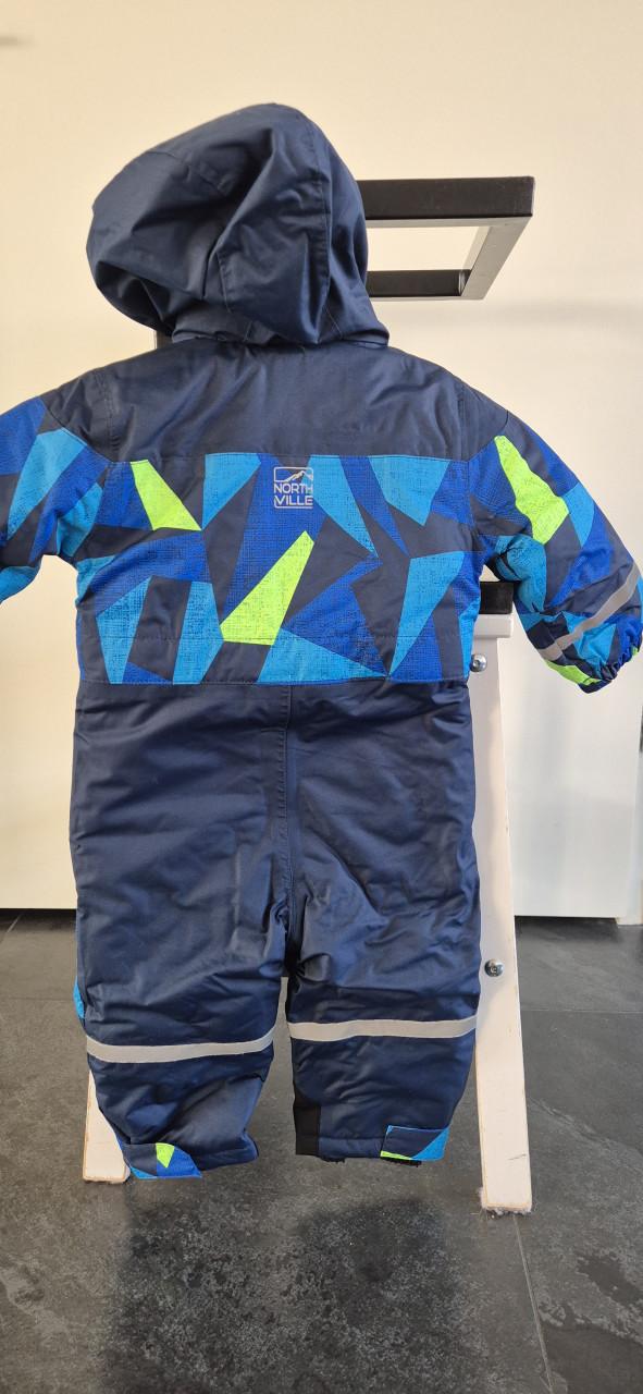 Vrolijk skipak maat 80 - fleece gevoerd