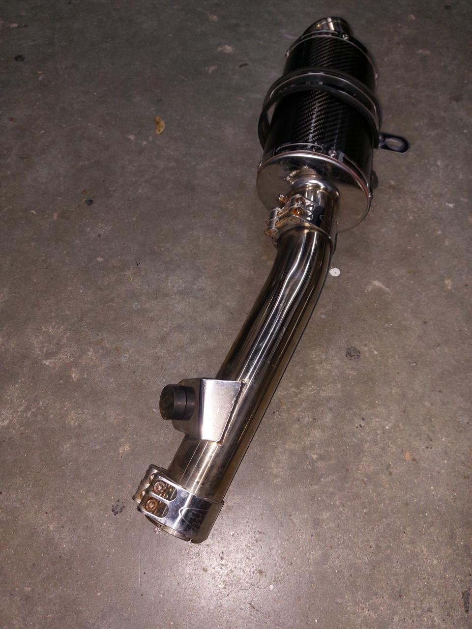 Uitlaatdemper honda cbr 600 f3 . delkevic
