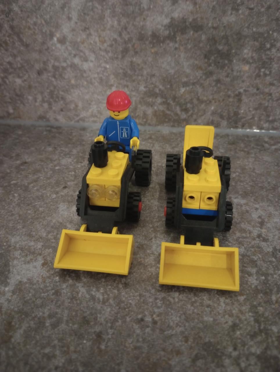 Lego 6603 Shovel Truck (2x)