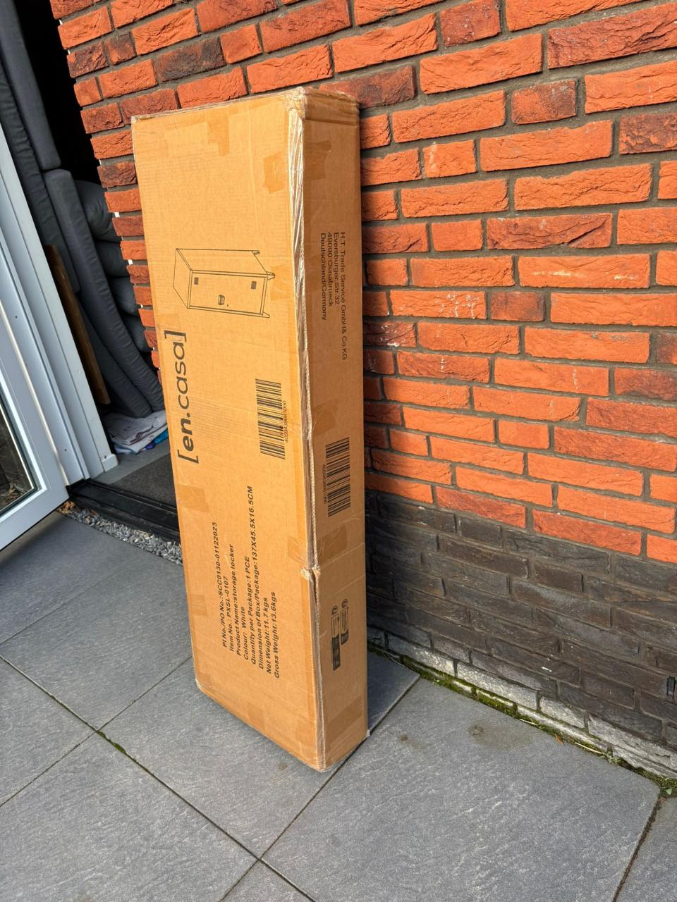 Lockerkast Kurikka metaal 137x38x38 - Nieuw in doos