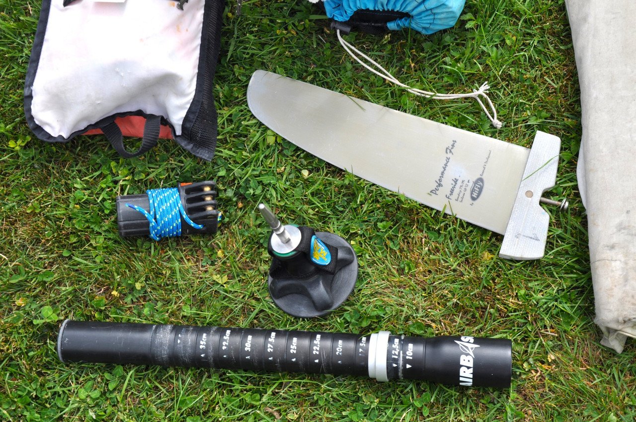 Complete F2 PowerGlide (140L), lichtweer freeride set