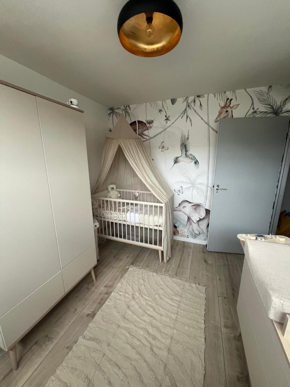 Quax flow clay & oak ledikant (als nieuw!)