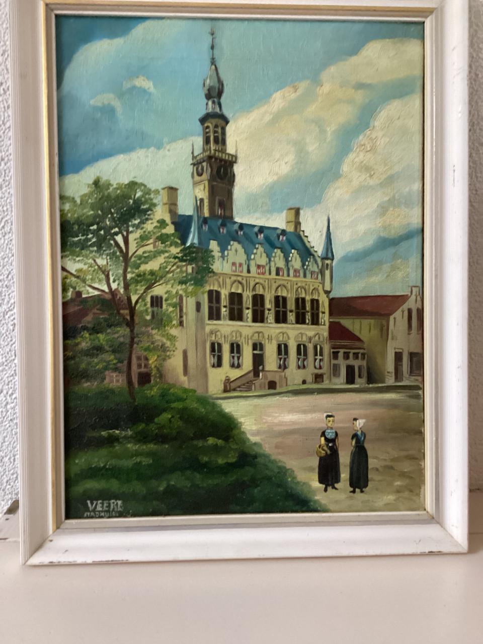 Schilderij .  Veere.