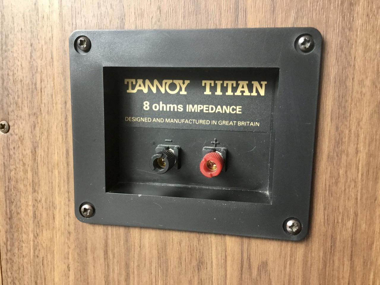 TANNOY luidspreker set / bookshelf-speakers ! TITAN 8 ohms