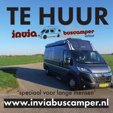 Boek nu onze Bus Camper : stahoogte 2,13 en lengtebedden 2,08 m !!