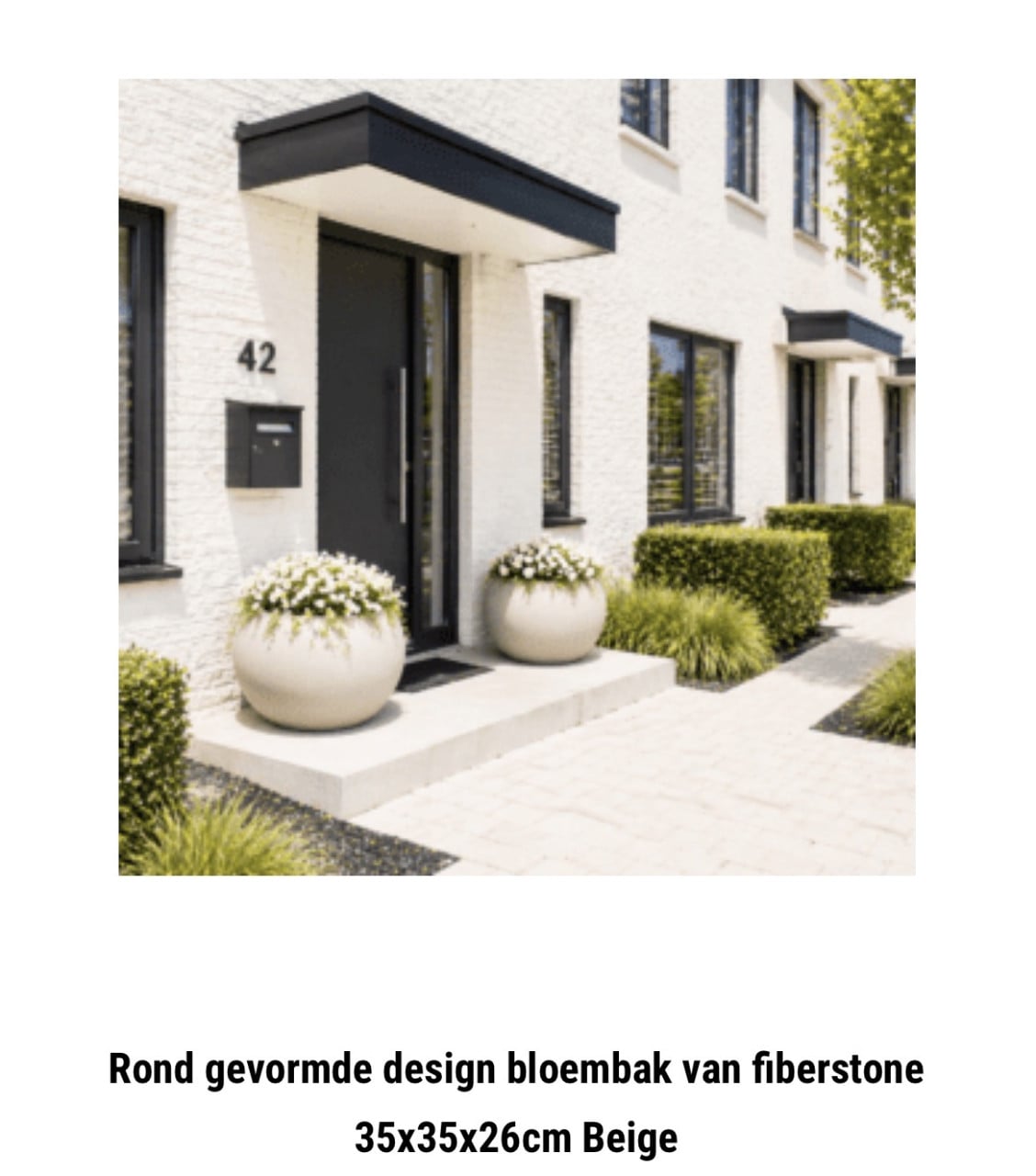 Fiberstone plantenbakken sale