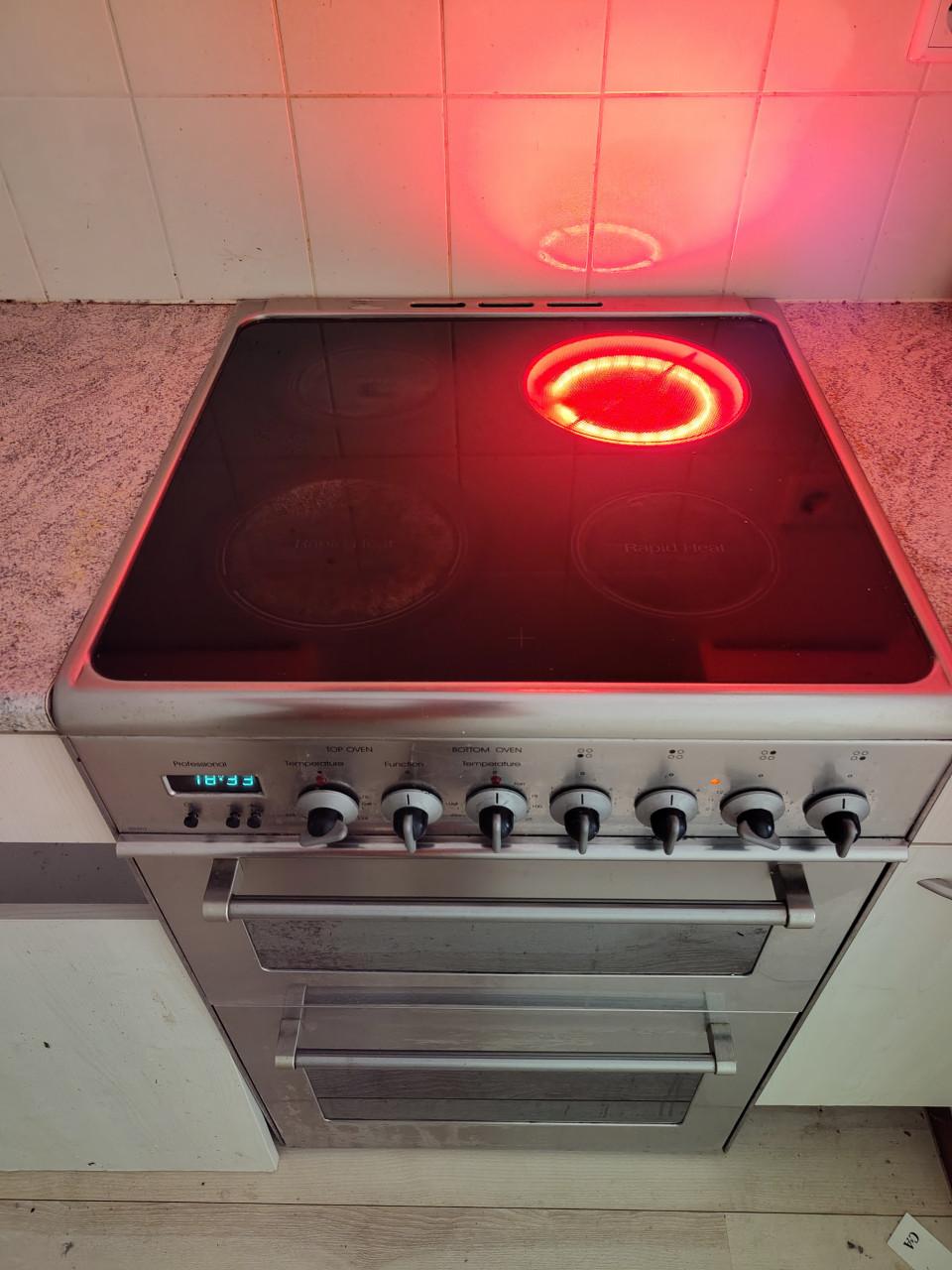 DeLonghi keramisch fornuis op gewoon stopcontact!!