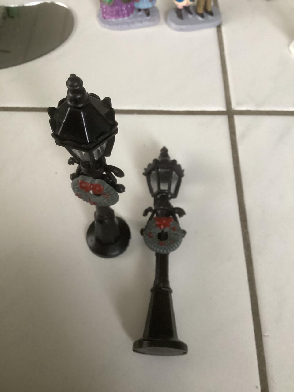 Meerdere Assecoires voor aankleding kerstdorp