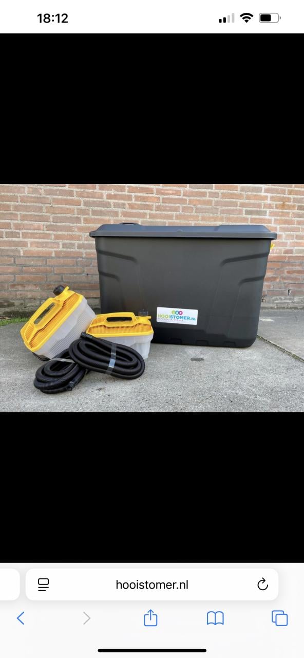 Grote Hooistomer met 2 stomers