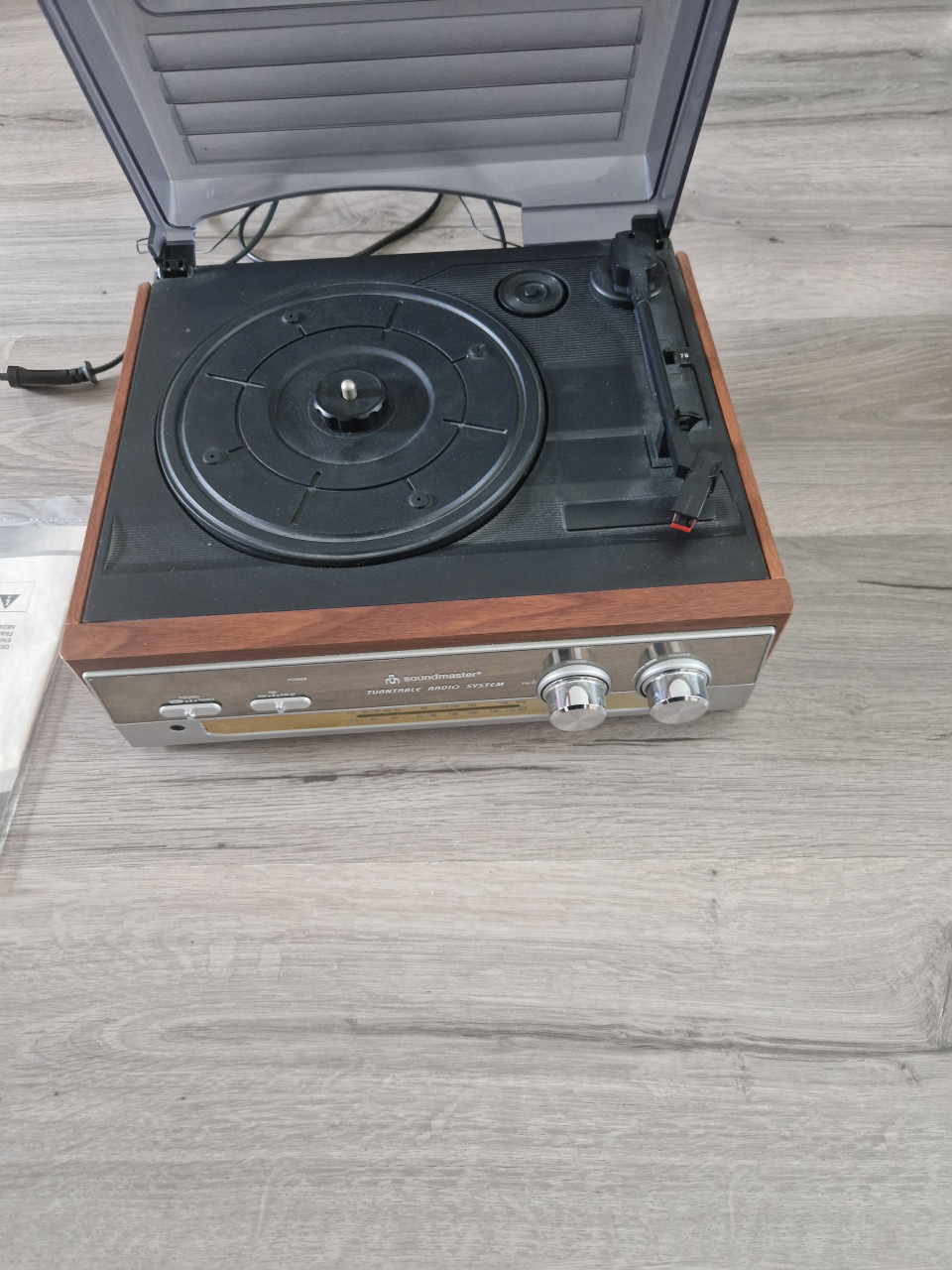 Platenspeler Soundmaster PL-186