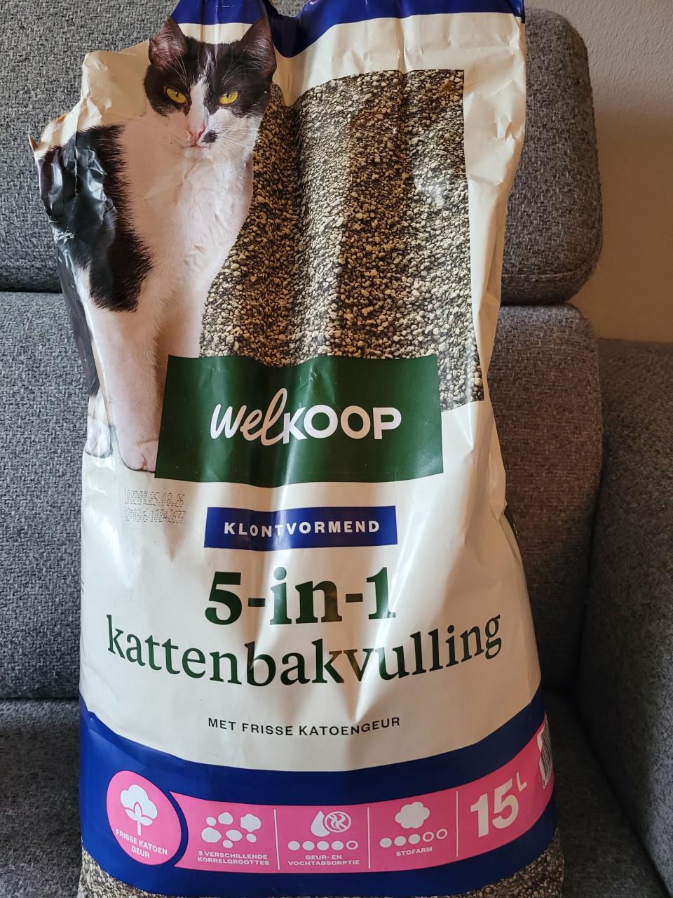 Kattengrit en liquid cat sticks