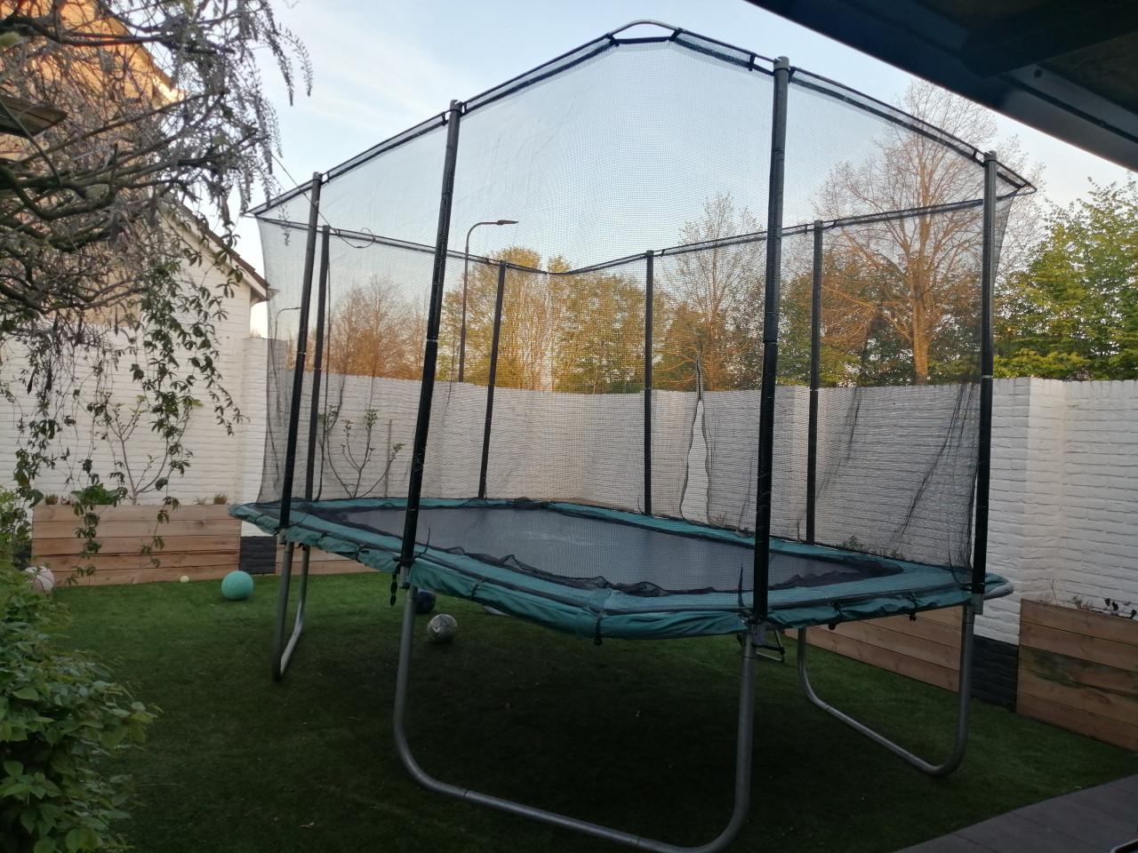 Trampoline Domyos 520 Decathlon rechthoekig