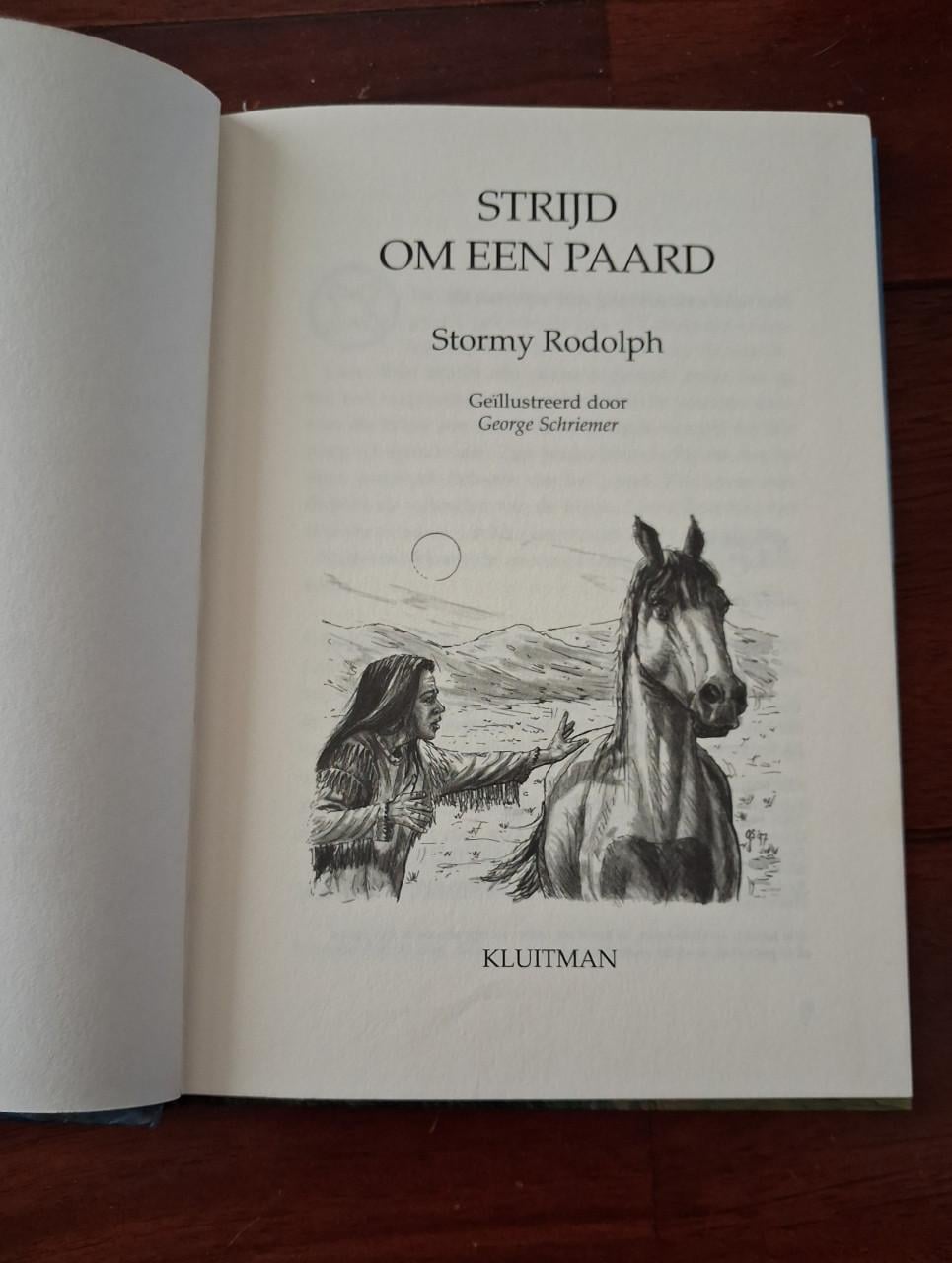 Strijd om een paard - kinderboek