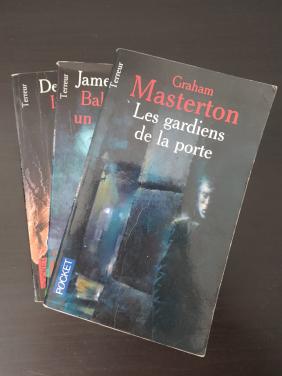 3 boeken van Graham Masterton - franstalig