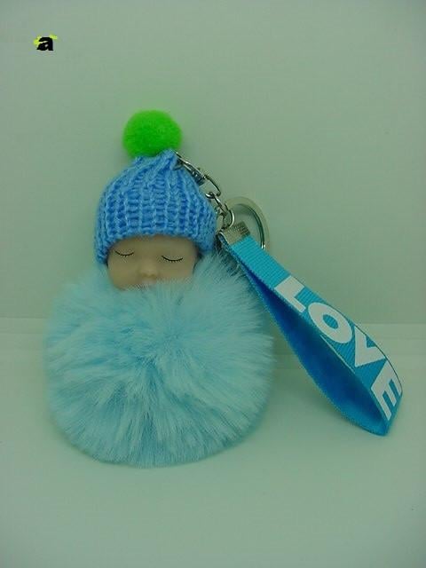 Pom-Pom Sleutelhangers