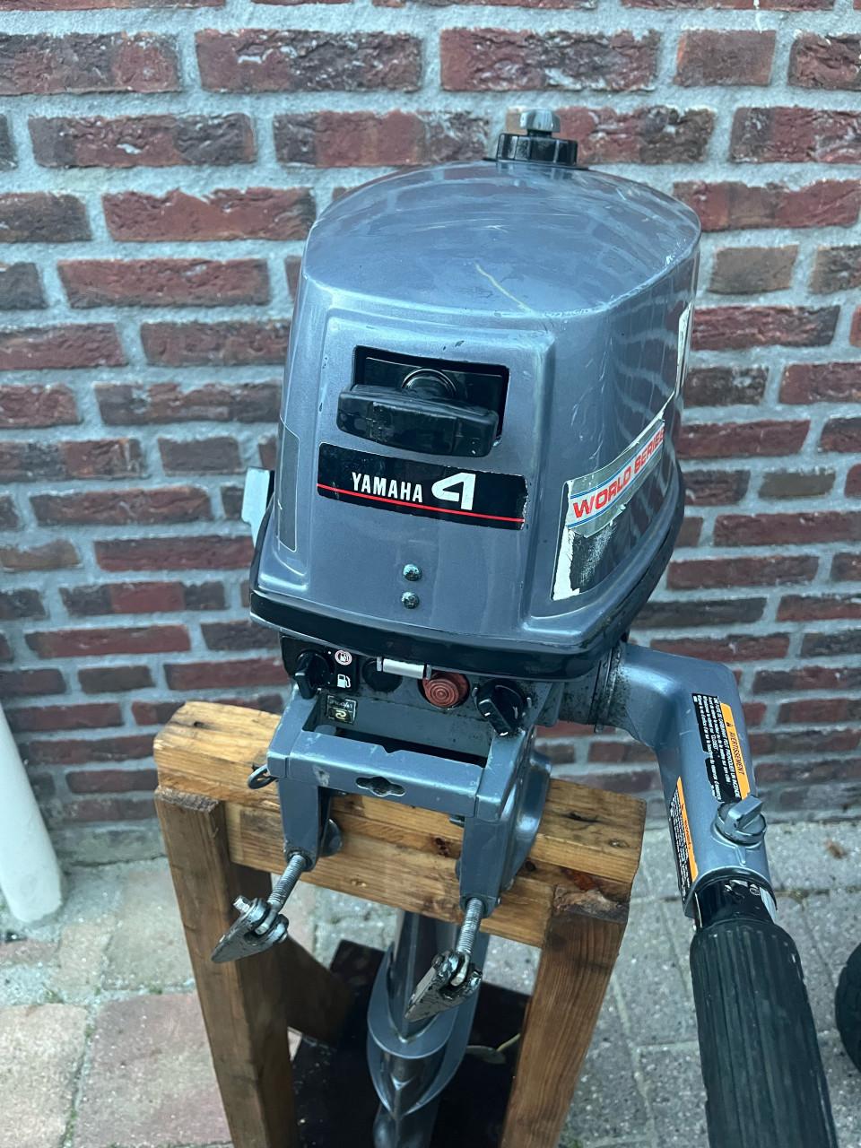 Yamaha 4pk 2-takt kortstaart buitenboordmotor