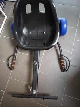 Hoverboard met hoverkart