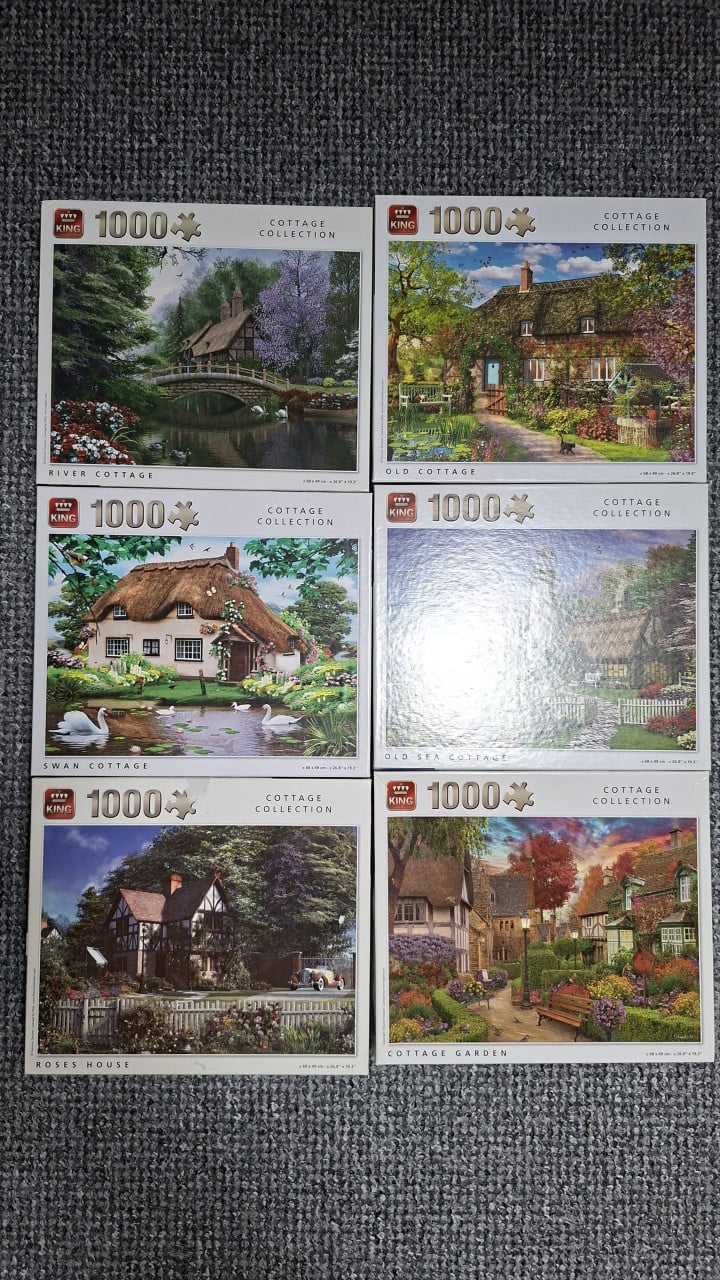 King puzzels 1000 stukjes
