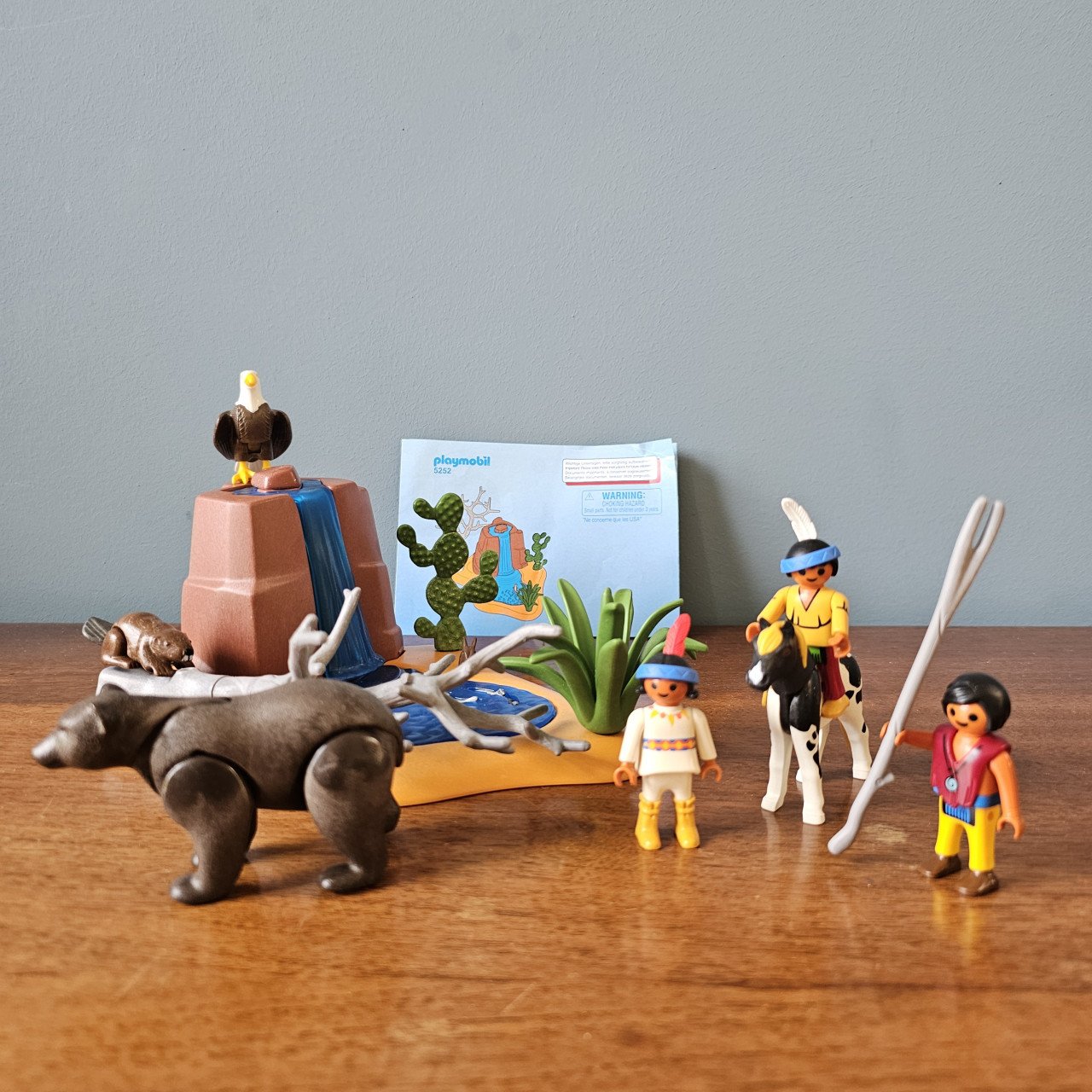 Playmobil indianen kinderen