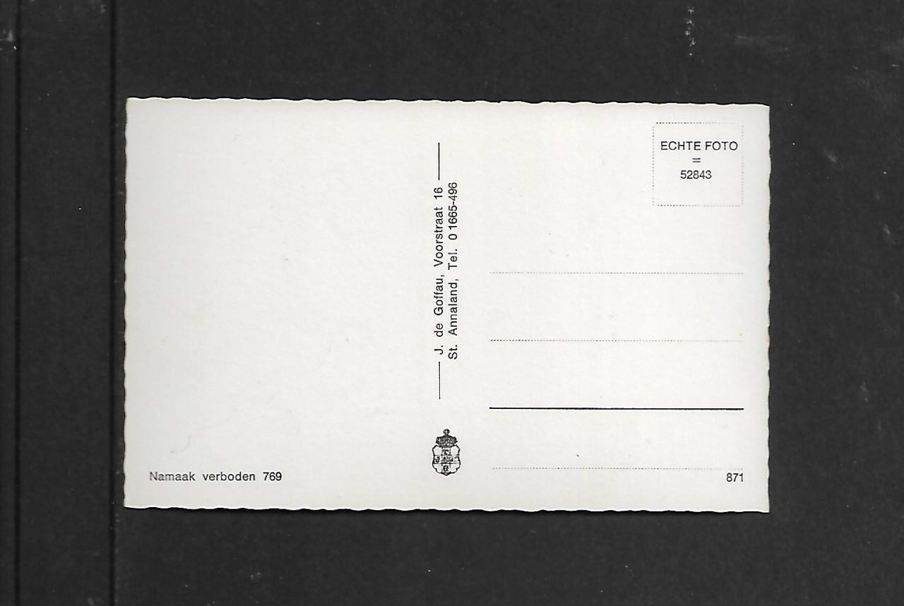 Ansichtkaart   A  127   St Annaland  Oude gevel