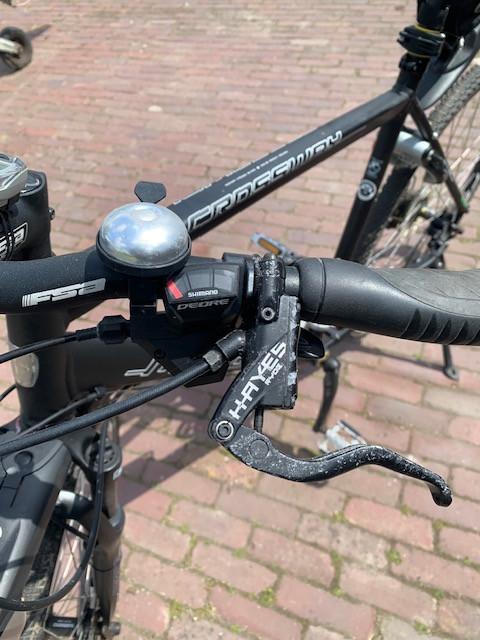 Merida crossway 400 herenfiets ZGAN mat zwart hoogte 58