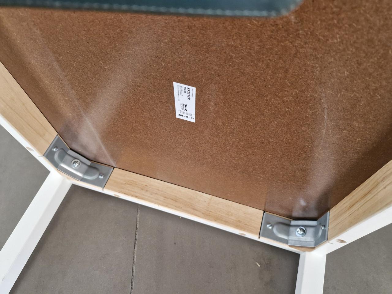 Tafeltje wit 50 bij 60