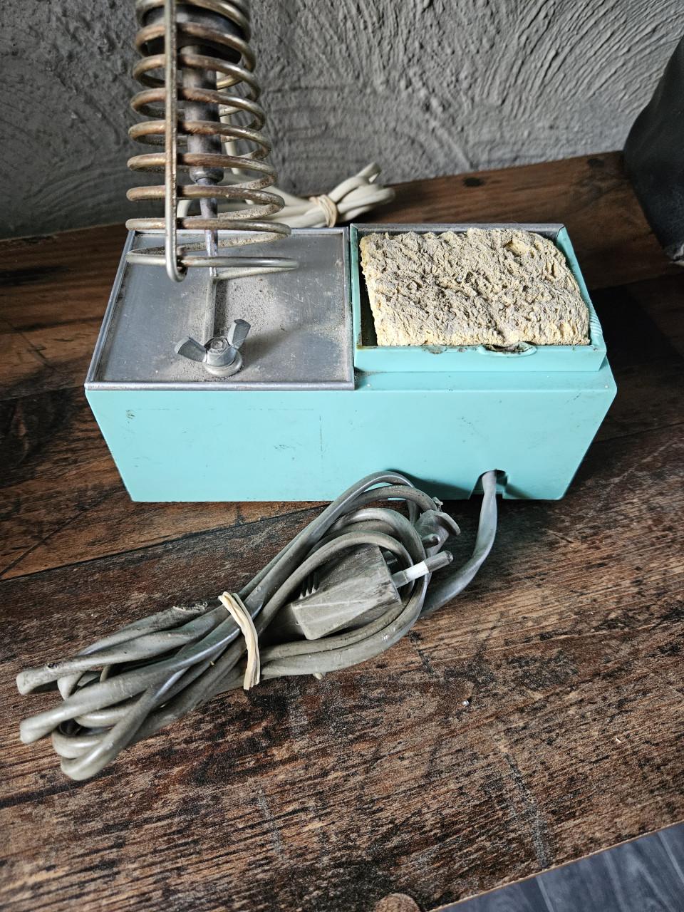 Vintage werkende Weller Soldeerstation met Soldeerbout