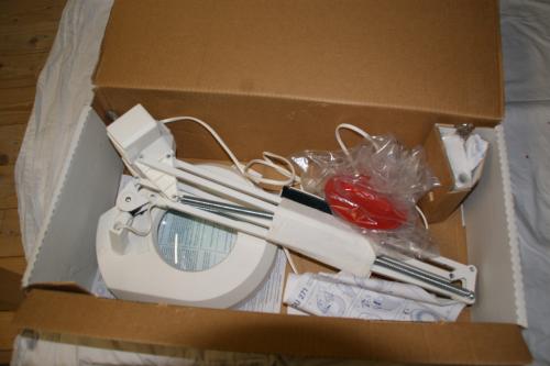 LEDU 271 Loeplamp met verlichting (compleet in doos)