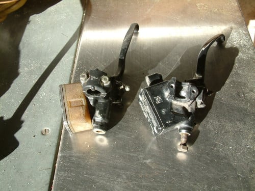 2 rempompen en 2 koppeling  en breed stuur