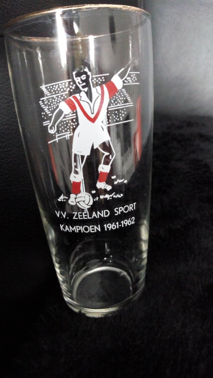 Bierglas Zeeland Sport vintage 1962