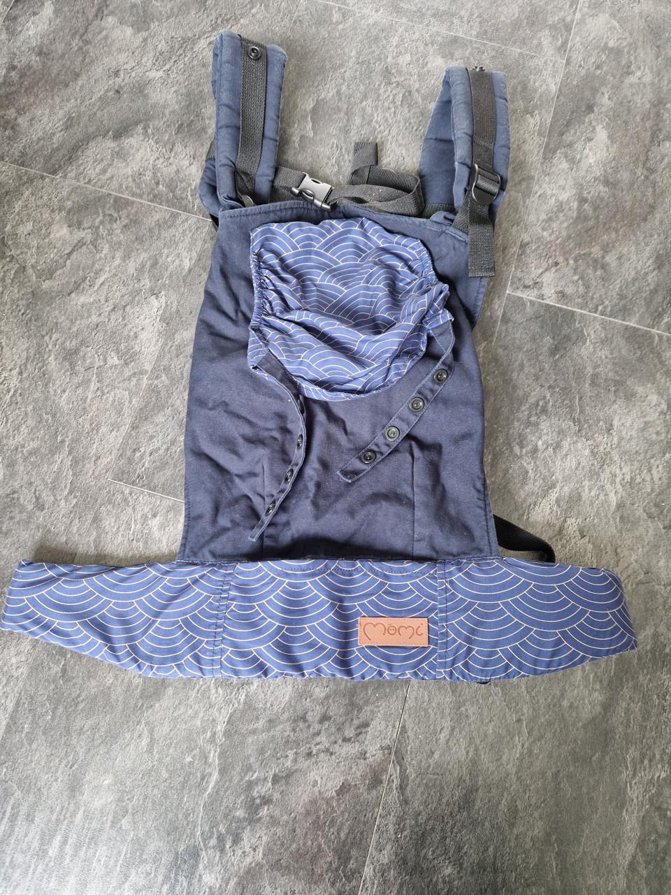 MoMi Collect blue navy draagzak