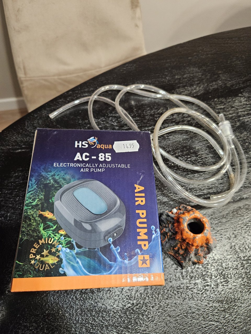 Diverse aquarium accessoires