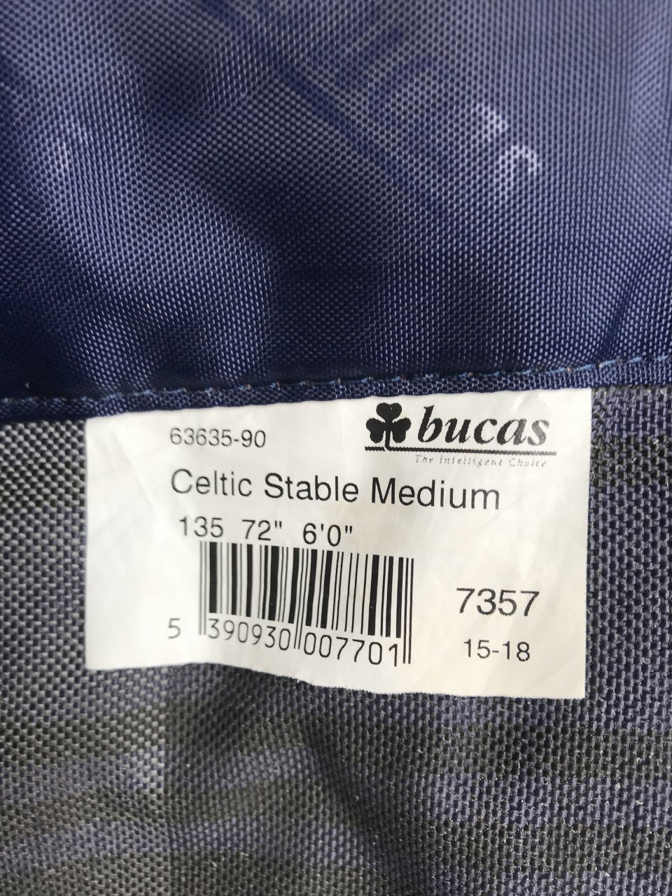 Bucas Celtic Stable medium 135/185, 6.0