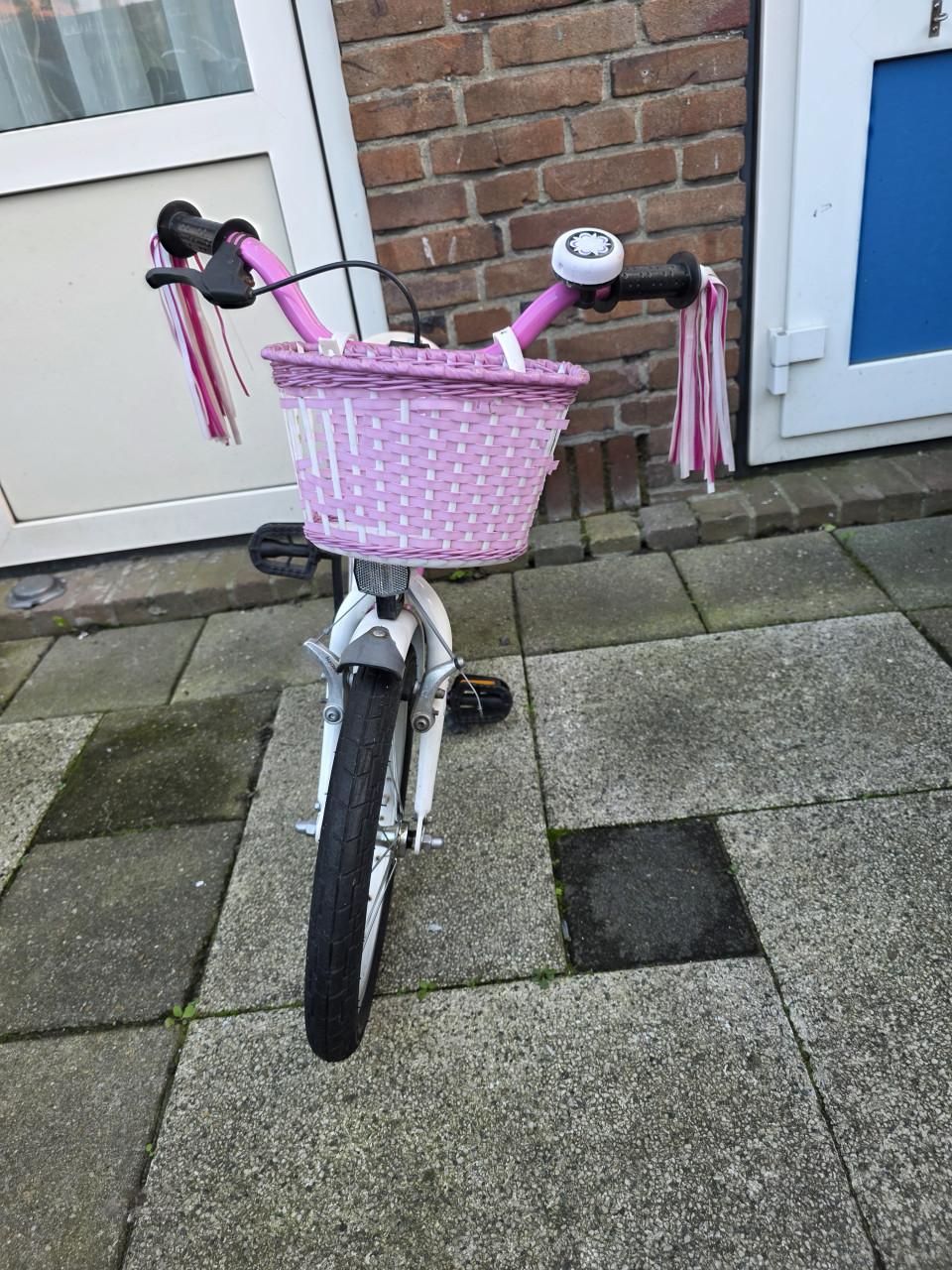 My BONNIE-Meisjes fietsje in zeer goed staat-16 inch-5 tot 7 jaar