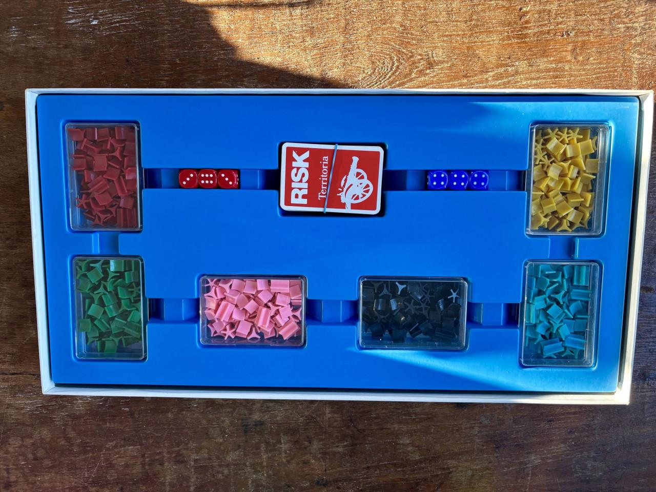 Complete en zeer nette rode Risk