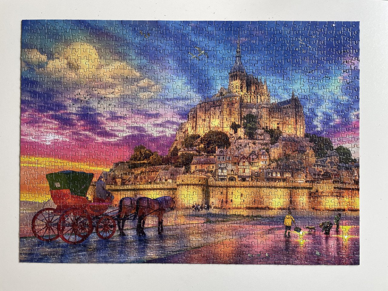 Puzzel Gibsons: Mont saint michel G6408