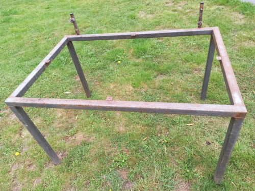 Tafelframe - werkbankframe 1.50m x 1.00m - 89cm hoog.