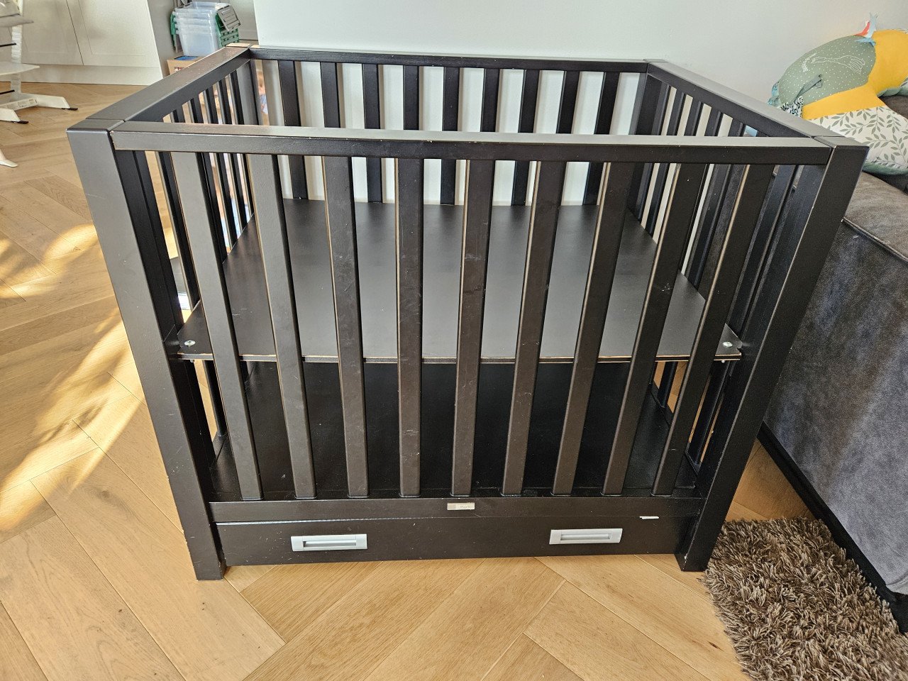 Zwart/Bruine box