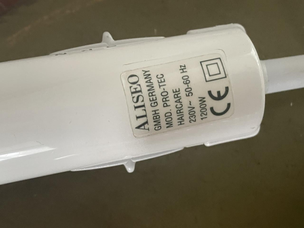 Haceka 1200W wandmontage fohn nieuw ongebruikt