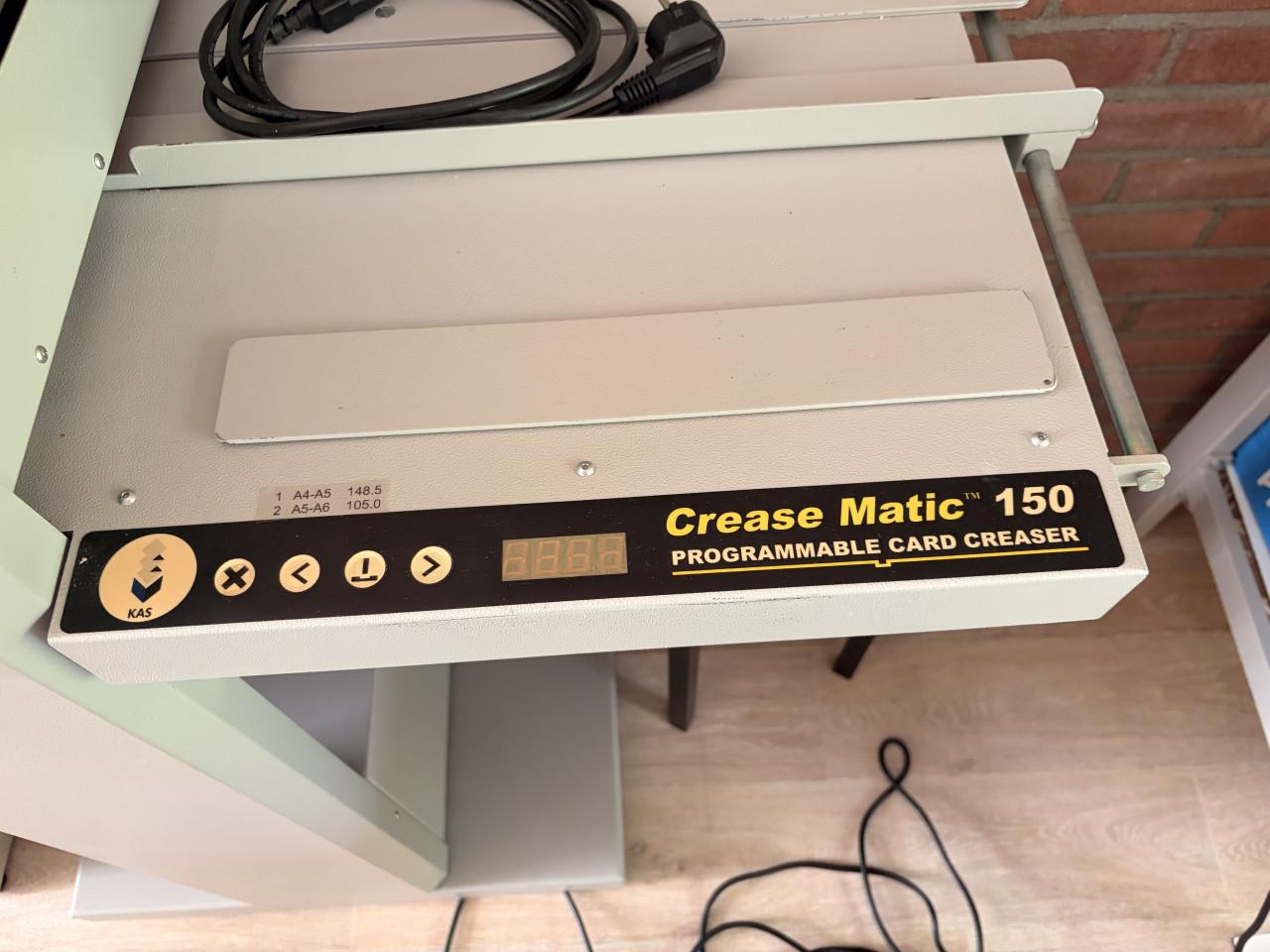 Rilmachine Crease Matic 150, Papiersnijder IDEAL 4205
