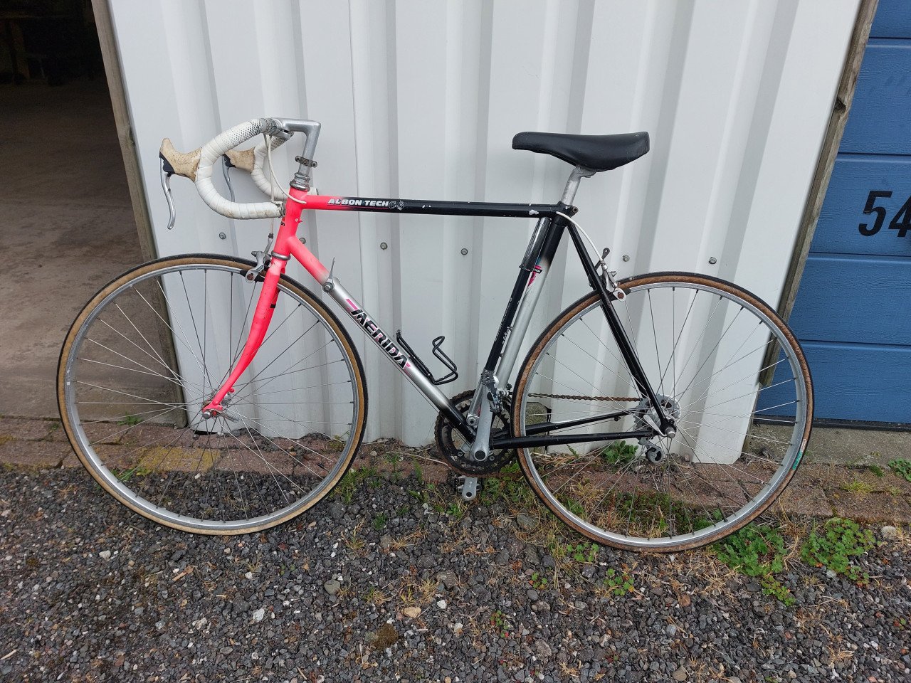 Vintage  racefietsen