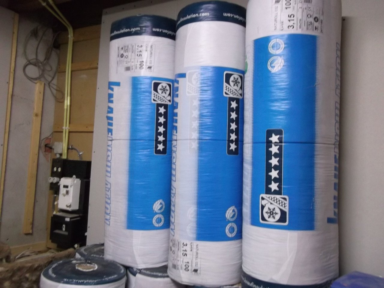 7 rollen knauf isolatie rollen