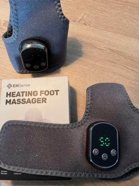 Voetmassage/verwarmer tegen neuropathie