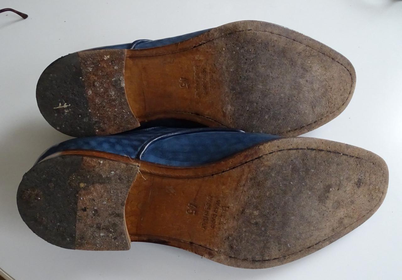 Nette Blauwe Italiaanse schoenen Mt 45 I Maschi