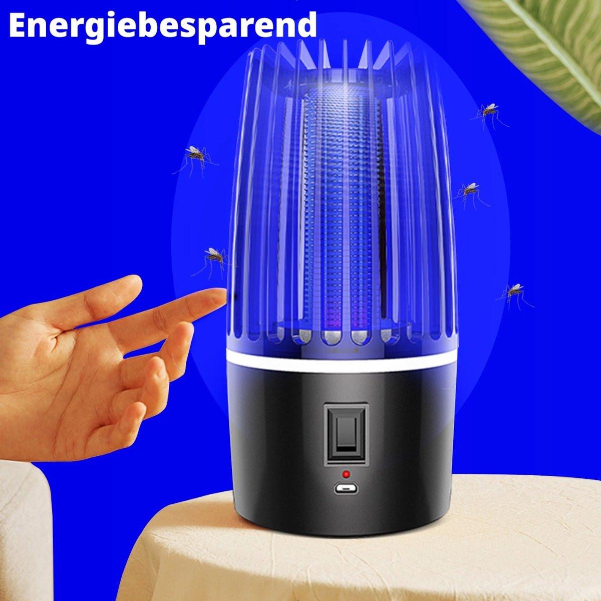 Elektrische Muggenlamp/Lamp met ophangbeugel-oplaadbaar