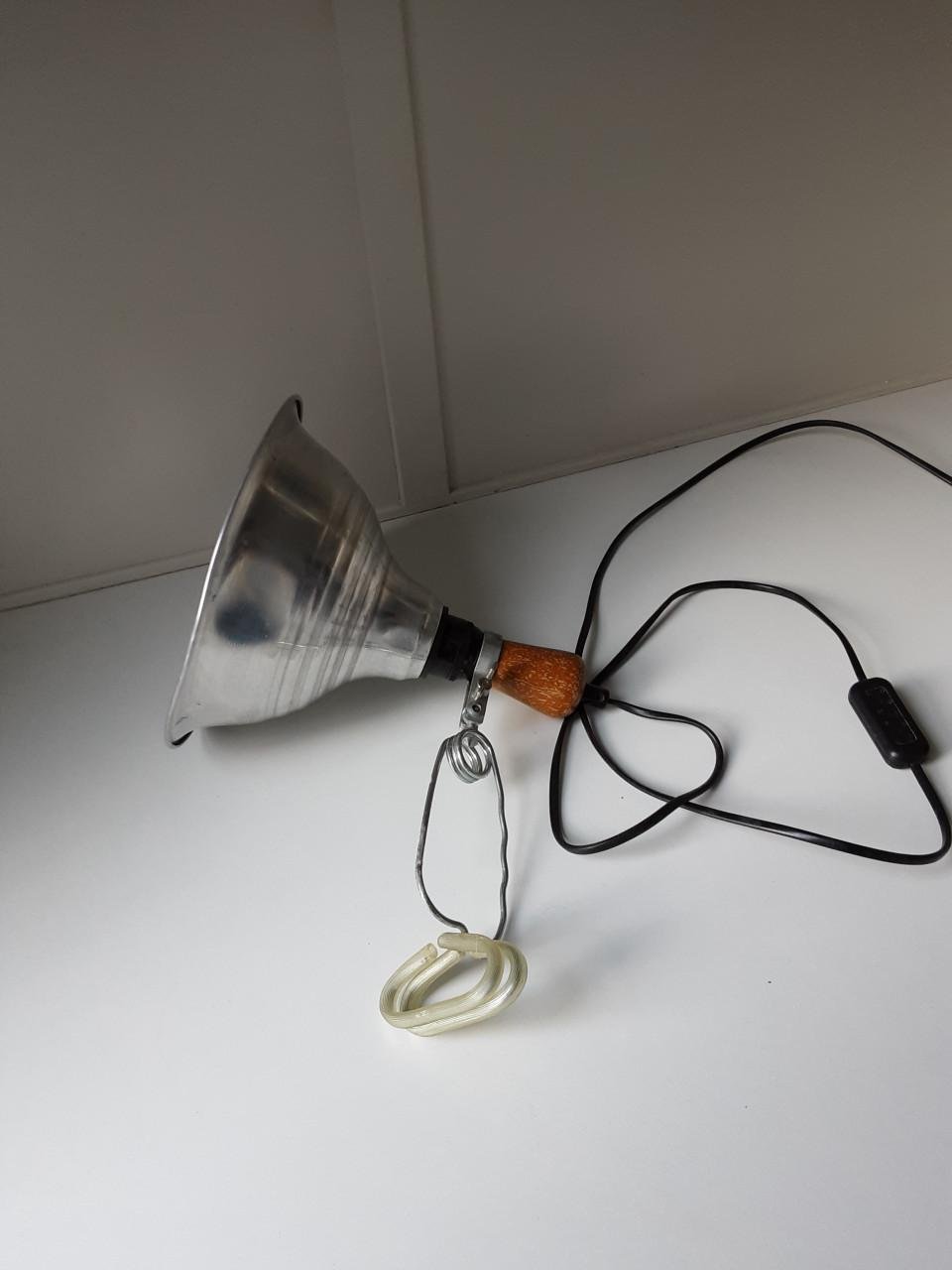 Vintage klemlamp