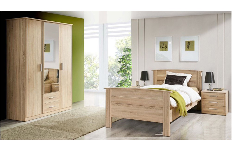 Senioren comfort bed 100 x 200 cm met instelbare lighoogte. Wit